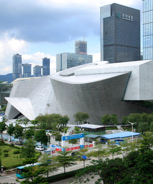 MOCAPE museum by coop himmelb(l)au nears completion in shenzhen