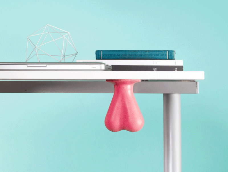 niceballs dangle beneath your desk so you can discretely de-stress