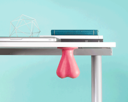 niceballs dangle beneath your desk so you can discretely de-stress