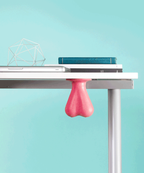 niceballs dangle beneath your desk so you can discretely de-stress