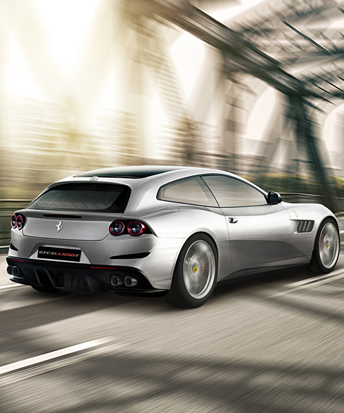 the first four-seater in ferrari history with V8 turbo: GTC4Lusso T