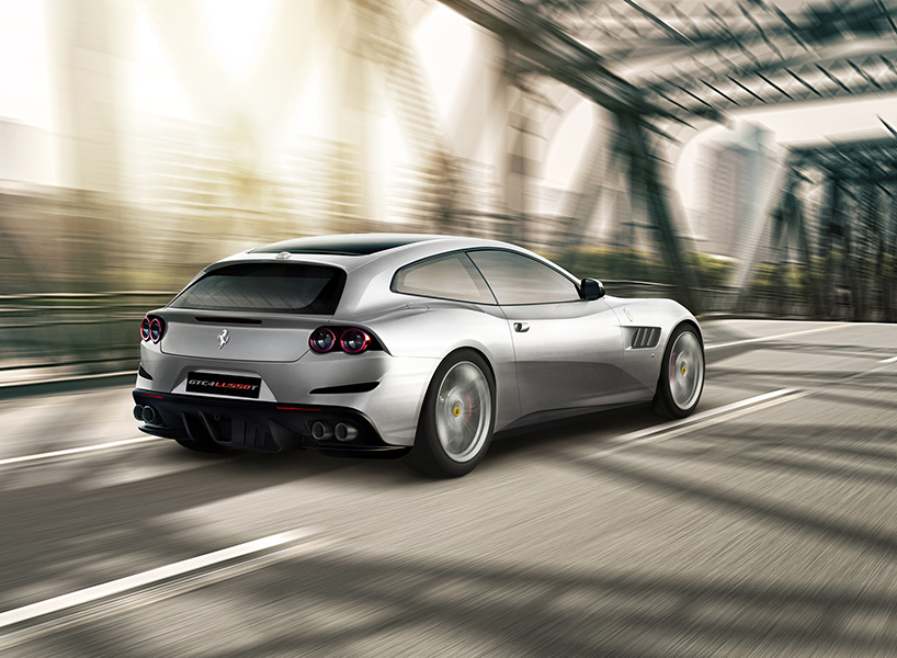 ferrari GTC4Lusso T designboom