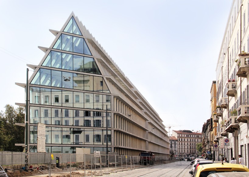 herzog & de meuron-designed fondazione feltrinelli set to open in milan