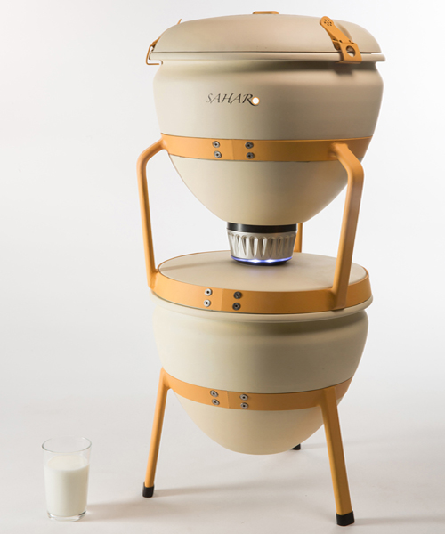 guy feidman creates device for sterilizing milk in developing countries