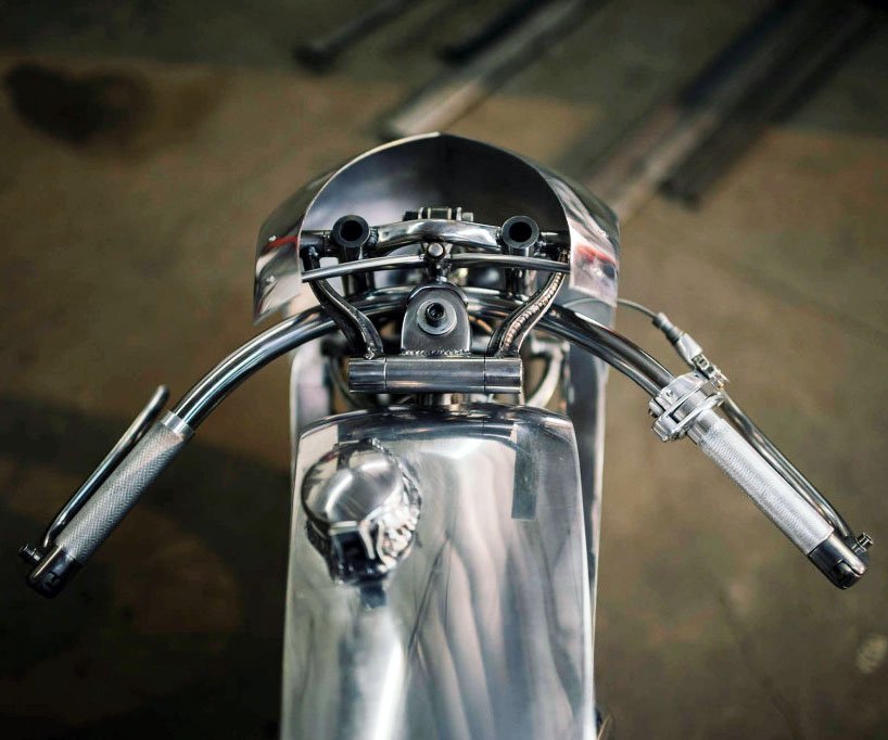 hazan motorworks supercharged ironhead designboom