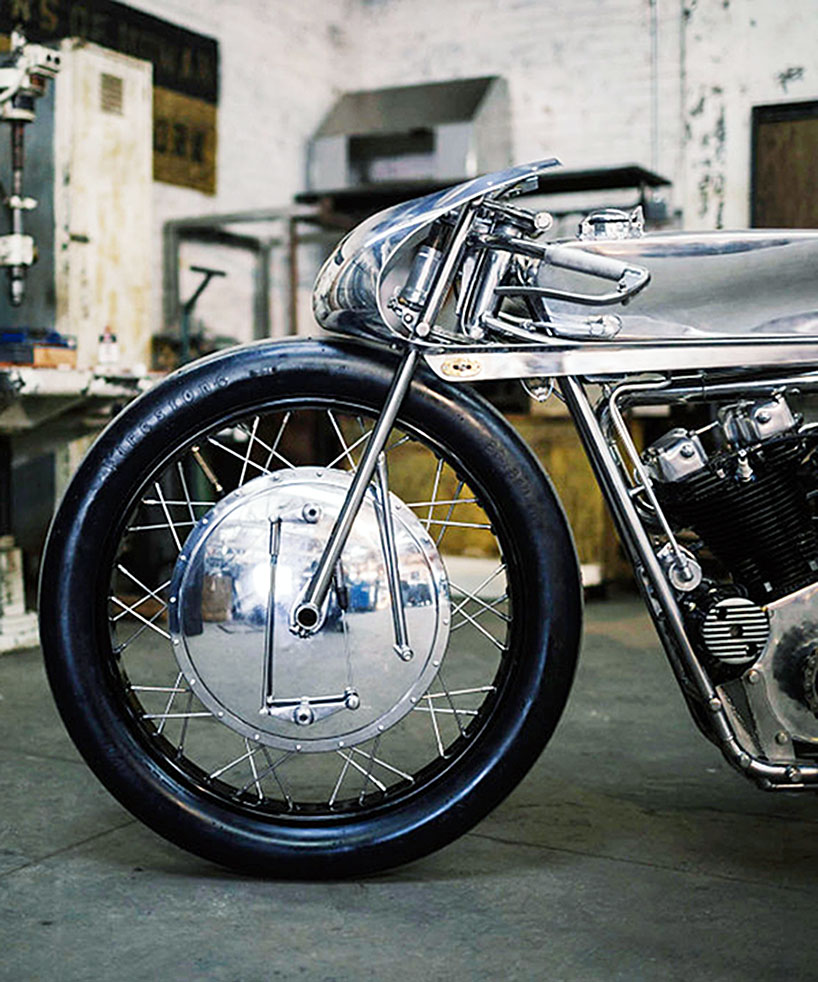 hazan motorworks supercharged ironhead designboom