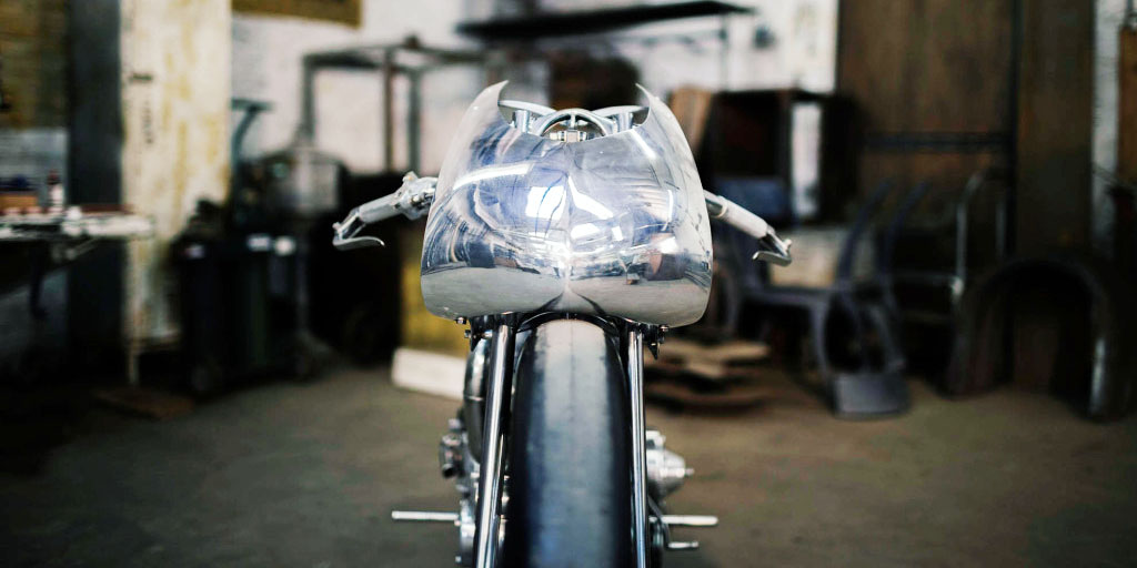 hazan motorworks supercharged ironhead designboom