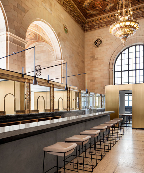 henri cleinge converts historic bank in montreal to tech startup offices