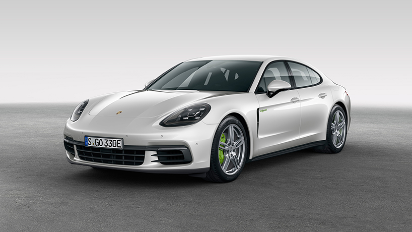 porsche panamera 4E hybrid designboom