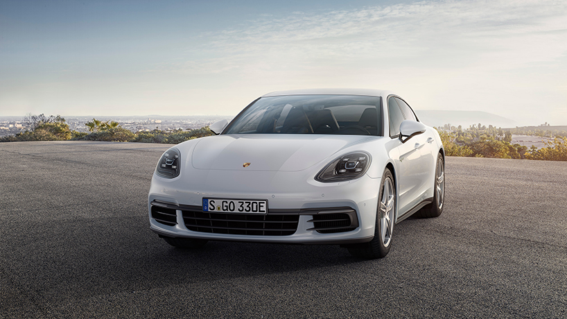 porsche panamera 4E hybrid designboom