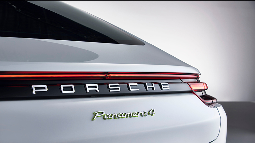 porsche panamera 4E hybrid designboom
