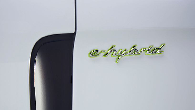 porsche panamera 4E hybrid designboom