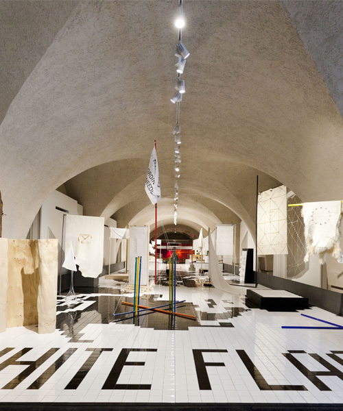 20 white flags for utopia represent italy at london design biennale