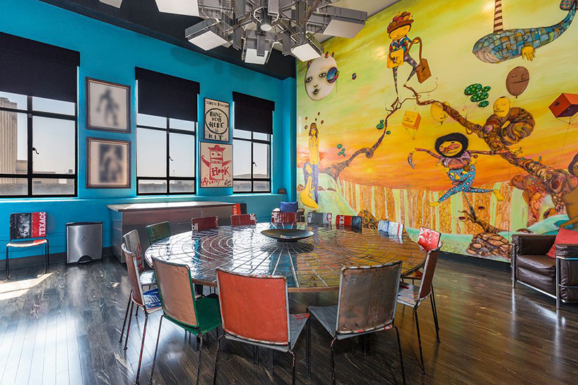 johnny depp's $12.7 million penthouse in LA features huge OSGEMEOS mural
