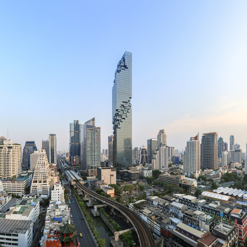 MahaNakhon by ole scheeren is thailand's tallest building