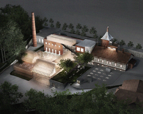 mailītis A.I.I.M. develop plan for disused brewery in cesis, latvia