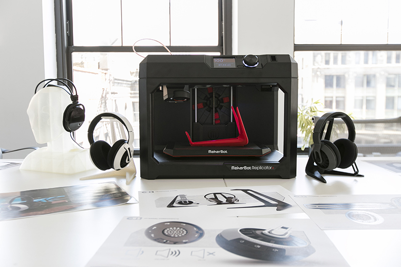 makerbot replicator designboom