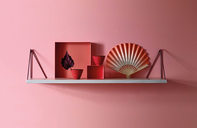 pythagoras shelf by maze interior uses geometry for endless configurations