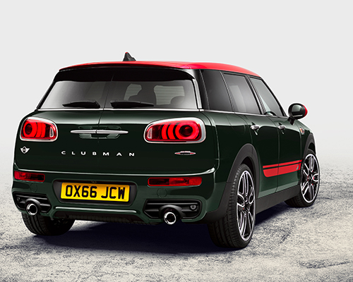MINI countryman receives the john cooper works treatment