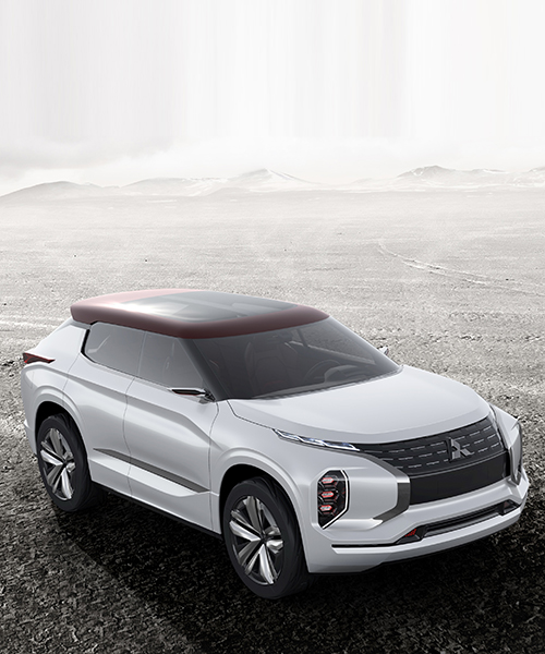 GT PHEV concept reaffirms mitsubishi's powerful lines with sophistication