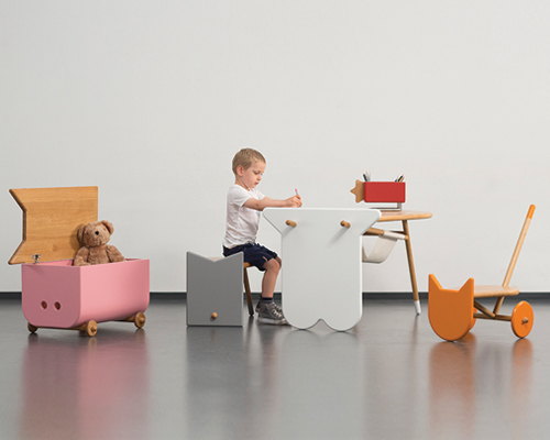 nataša njegovanović's avlia furniture system for children references farm yard animals