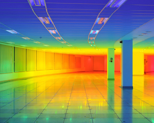 liz west bathes manchester gallery in a luminous chromatic expanse