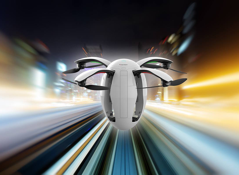 poweregg drone hatches into flight at IFA 2016