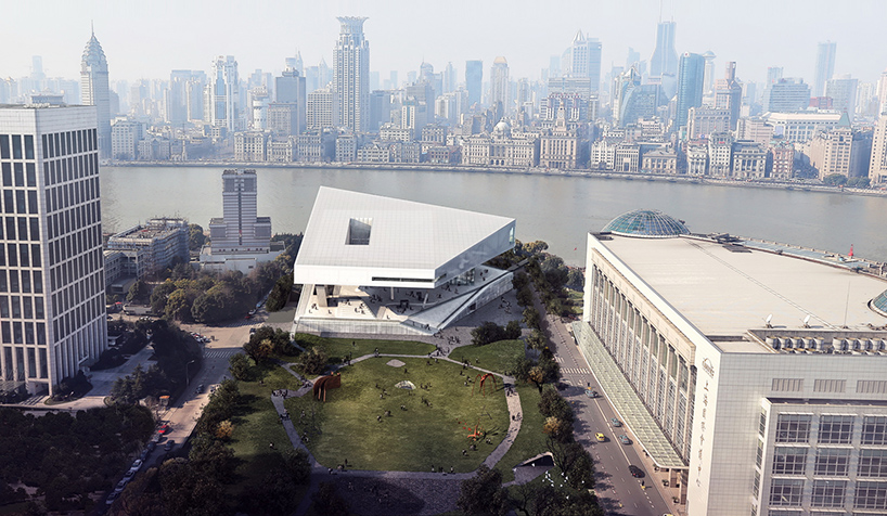 OPEN architecture reveals proposal for pudong art museum