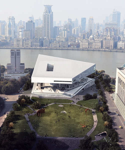 OPEN architecture reveals shortlisted proposal for shanghai's pudong art museum