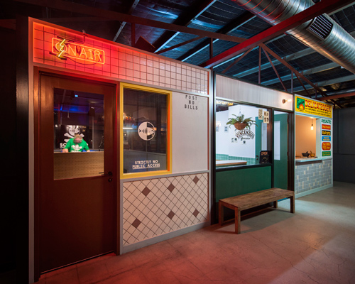 sans arc mimics the streets of brooklyn with mixed-use venue in adelaide