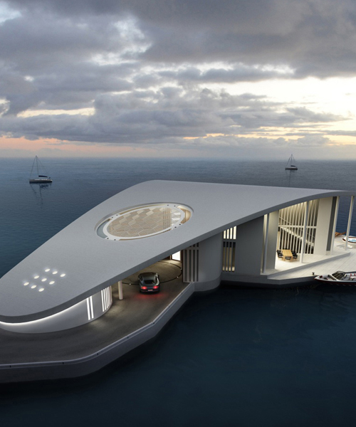 schopfer associates plans sting ray, a luxury floating residence
