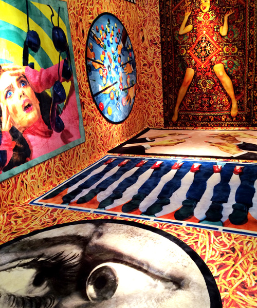 seletti x toiletpaper's pop spirit printed onto eye-catching rug collection
