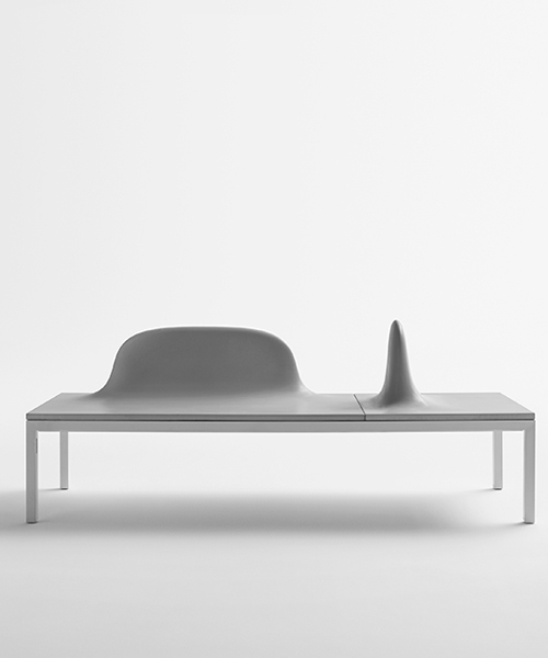 shiro studio presents uluru, a modular system of innovative concrete benches