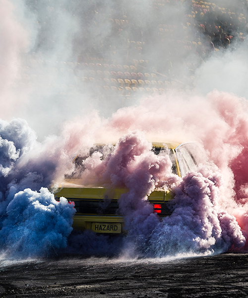 simon davidson uncovers the overlooked artistry of high-horsepower burnouts