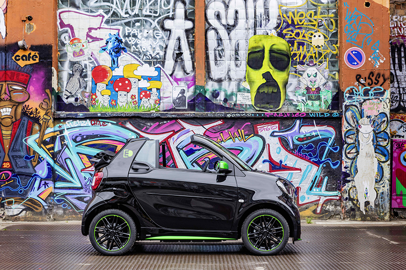 smart electric cabriolet designboom