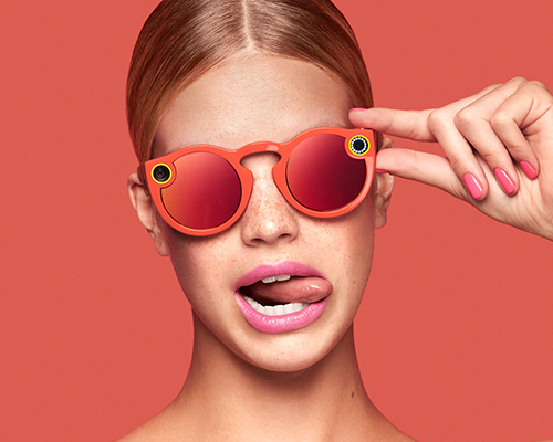 snapchat 'spectacles' record + share memories through connected sunglasses