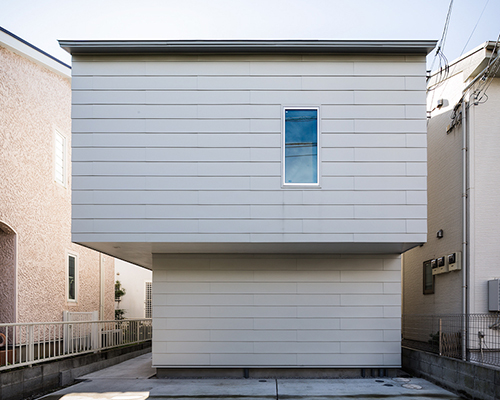 store muu builds multi-platform family home in kanagawa, japan