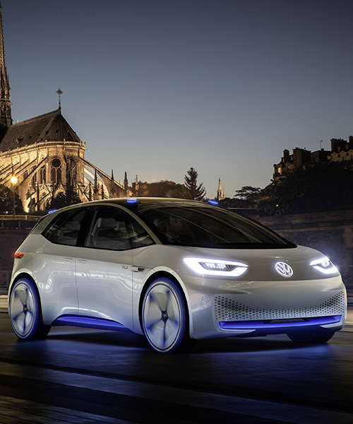 volkswagen world premiere of the visionary I.D. self driving concept car