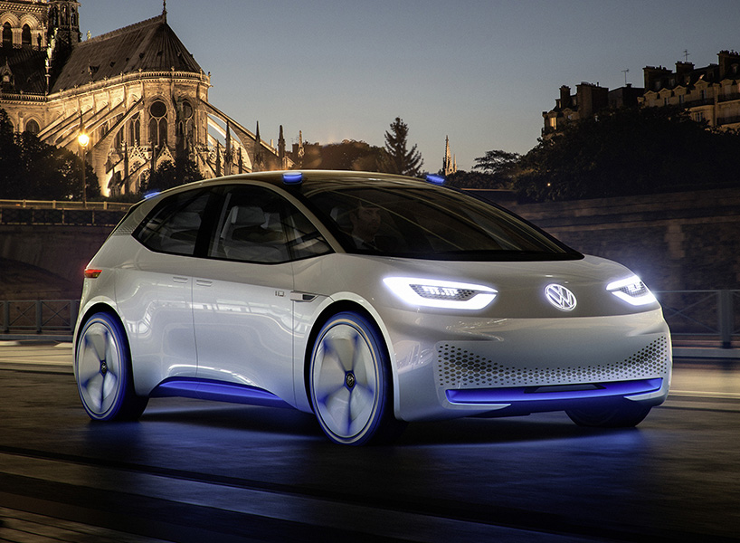 volkswagen ID concept designboom