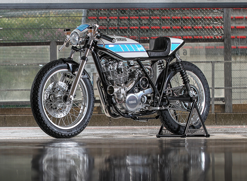 yamaha SR400 krugger motorcycle designboom