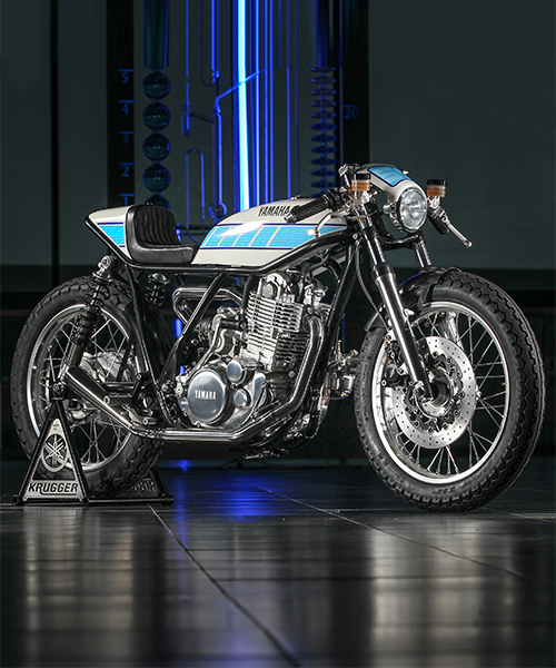 yamaha SR400 krugger motorcycle: an immaculate, custom-built café racer