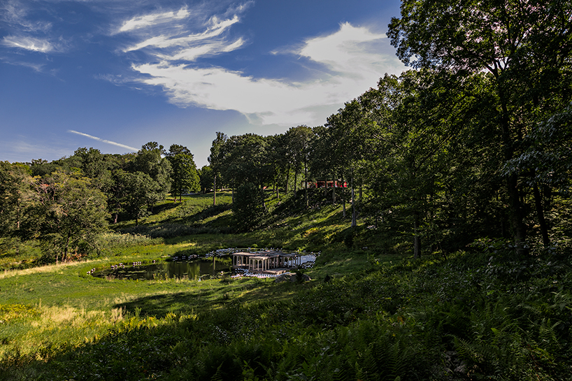 Yayoi Kusama Gives Philip Johnson's Glass House a Polka Dot Makeover