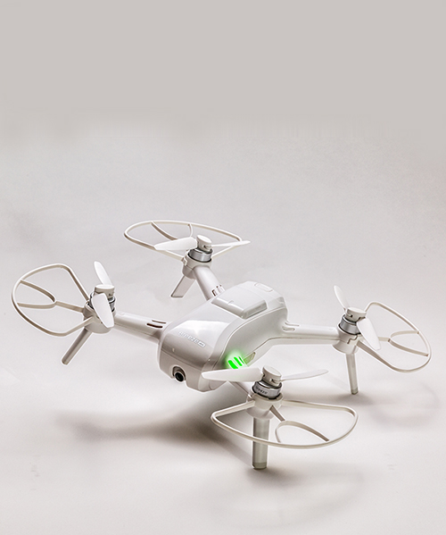 the compact yuneec breeze 4K selfie drone offers ultra high-definition imagery
