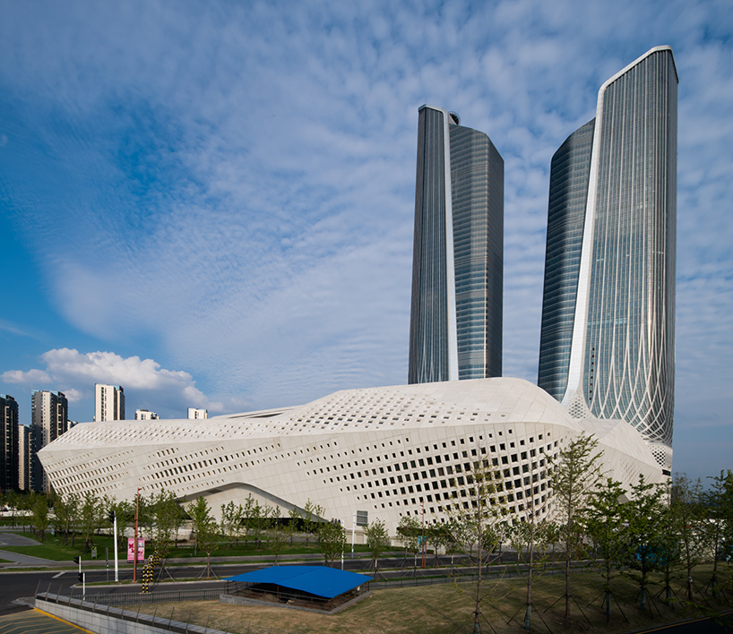 Nanjing International Youth Culture Centre By Zaha Hadid