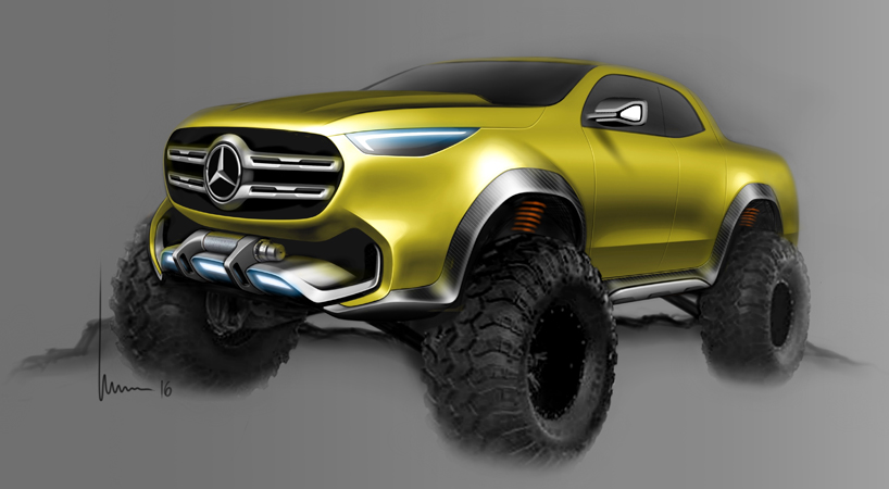 Mercedes Benz Concept X Class First True Premium Pickup 4223