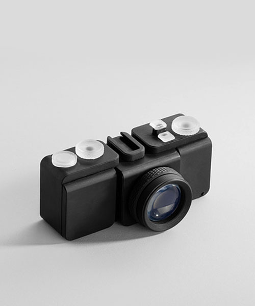 digital designer 3D prints fully functional 35 mm film camera