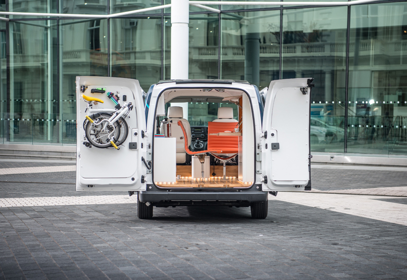 Nissan e-NV200 WORKSPACe: first all-electric mobile office 