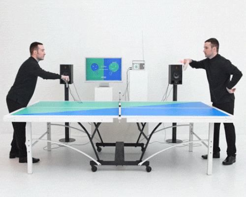 ping pong FM is an interactive table tennis jukebox made for parties