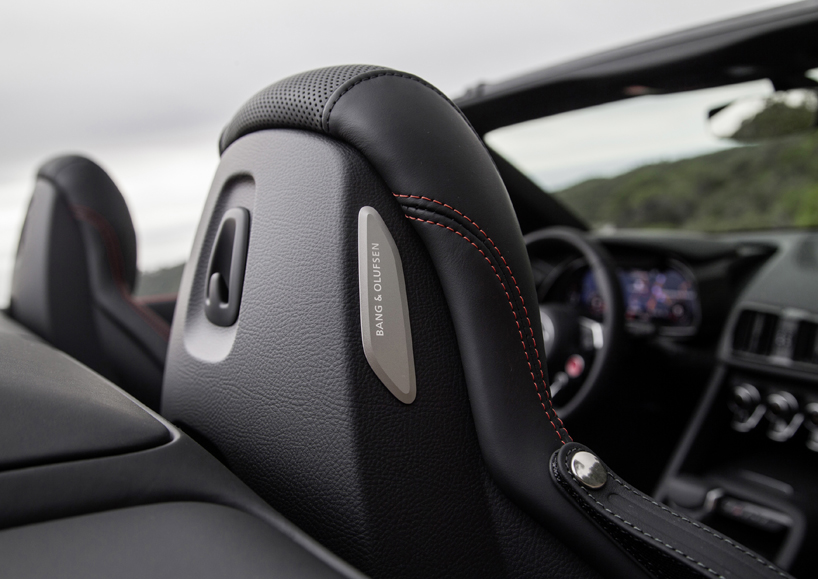 AUDI R8 Spyder V10 designboom