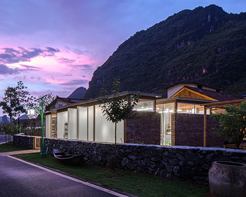 AA.Lab revives a traditional cob brick cottage, the last of its kind in yangshan village